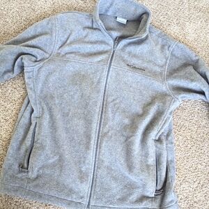 Columbia Gray Fleece Jacket